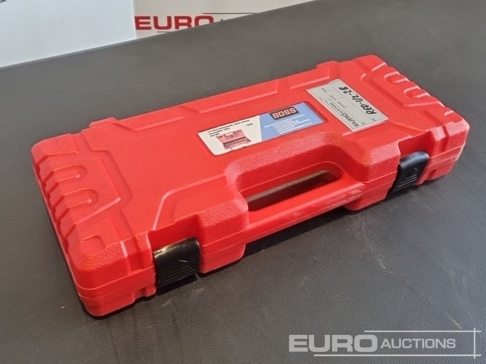 Unused 2025 Boss 1/2" 28pc Pneumatic Short Sleeve Socket Set, 3" Connecting Rod, 5" Connecting Rod Universal Joint, 10" Sliding Rod, 10" Bending Rod Adapter 3/4"-1/2" - Workshop equipment: picture 1 Unused 2025 Boss 1/2" 28pc Pneumatic Short Sleeve Socket Set, 3" Connecting Rod, 5" Connecting Rod Universal Joint, 10" Sliding Rod, 10" Bending Rod Adapter 3/4"-1/2" - Workshop equipment: picture 1