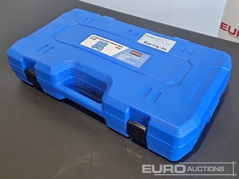 Unused 2025 Boss 3/4" 30pc Heavy Duty Pneumatic Socket Set, 4" Connecting Rod, 8" Connecting Rod, Ratchet Wrench, 20" Sliding Rod, 18" Bending Rod Universal Coupling, Adapter1-3/4" - Workshop equipment: picture 3 Unused 2025 Boss 3/4" 30pc Heavy Duty Pneumatic Socket Set, 4" Connecting Rod, 8" Connecting Rod, Ratchet Wrench, 20" Sliding Rod, 18" Bending Rod Universal Coupling, Adapter1-3/4" - Workshop equipment: picture 3