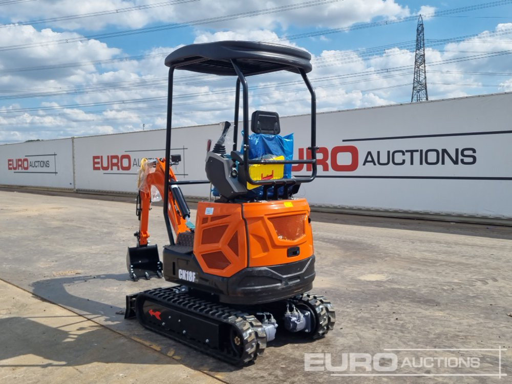 Unused 2025 Captok CK-18F - Mini excavator: picture 3 Unused 2025 Captok CK-18F - Mini excavator: picture 3