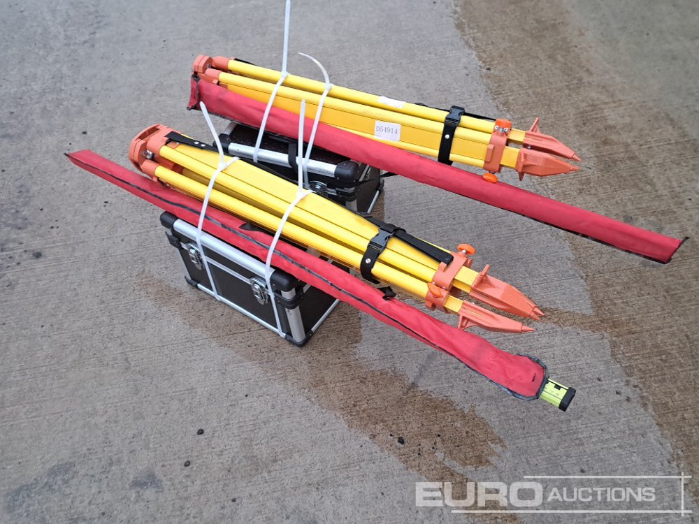 Unused 2025 SKLP Self-Leveling Rotary Laser Level with Batteries, Receiver, Tripod, Grade Rod (2 of) - Workshop equipment: picture 2 Unused 2025 SKLP Self-Leveling Rotary Laser Level with Batteries, Receiver, Tripod, Grade Rod (2 of) - Workshop equipment: picture 2