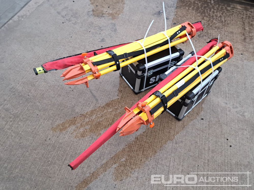 Unused 2025 SKLP Self-Leveling Rotary Laser Level with Batteries, Receiver, Tripod, Grade Rod (2 of) - Workshop equipment: picture 3 Unused 2025 SKLP Self-Leveling Rotary Laser Level with Batteries, Receiver, Tripod, Grade Rod (2 of) - Workshop equipment: picture 3