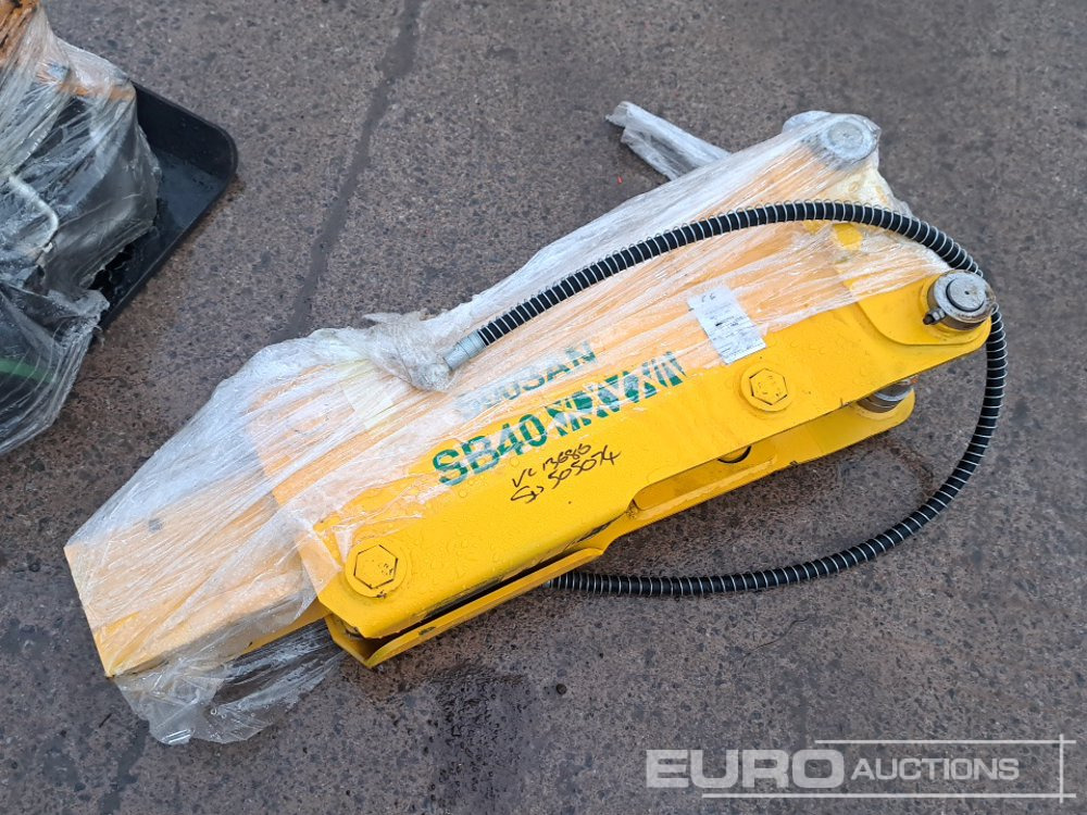 Unused 2025 Soosan SB40 - Hydraulic hammer: picture 1 Unused 2025 Soosan SB40 - Hydraulic hammer: picture 1