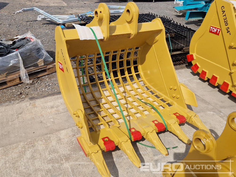 Unused 2025 Toft 48" Skeleton Bucket 65mm Pin to suit 13 Ton Excavator - Bucket: picture 1 Unused 2025 Toft 48" Skeleton Bucket 65mm Pin to suit 13 Ton Excavator - Bucket: picture 1