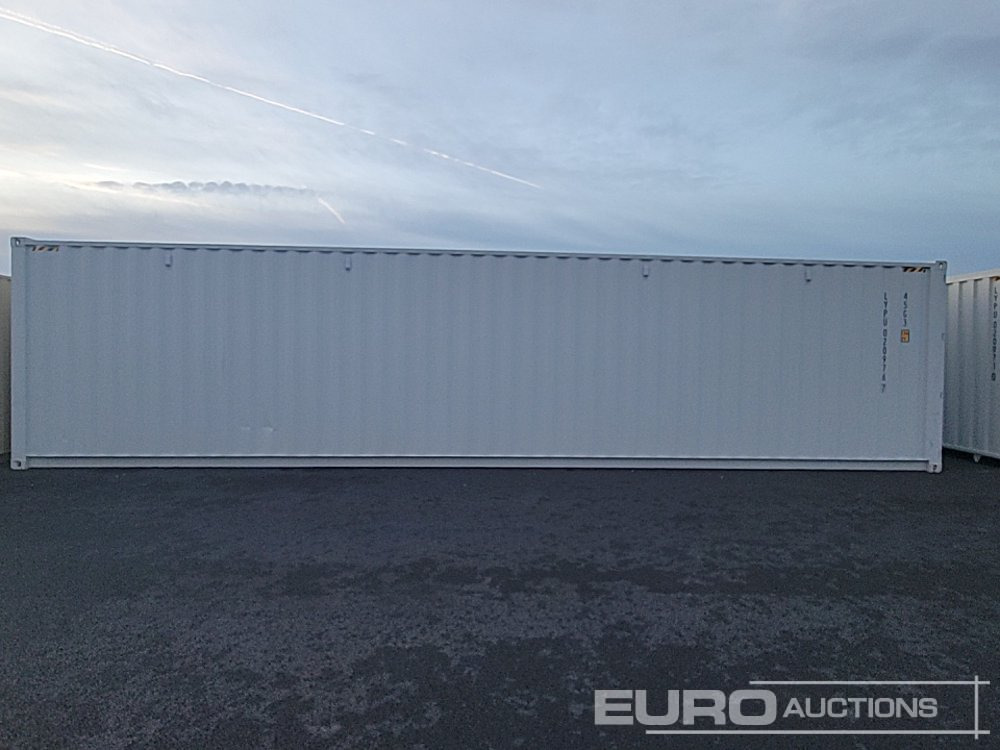 Unused 40' x 8' High Cube Container, 4 Side Doors, 1 End Door (Cannot Be Reconsigned) - Shipping container: picture 3 Unused 40' x 8' High Cube Container, 4 Side Doors, 1 End Door (Cannot Be Reconsigned) - Shipping container: picture 3