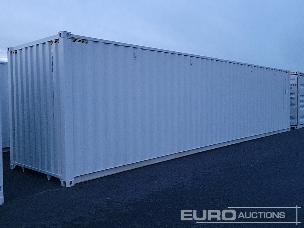 Unused 40' x 8' High Cube Container, 4 Side Doors, 1 End Door (Cannot Be Reconsigned) - Shipping container: picture 2 Unused 40' x 8' High Cube Container, 4 Side Doors, 1 End Door (Cannot Be Reconsigned) - Shipping container: picture 2