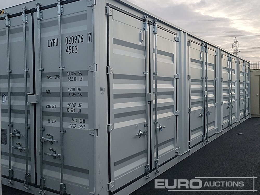 Unused 40' x 8' High Cube Container, 4 Side Doors, 1 End Door (Cannot Be Reconsigned) - Shipping container: picture 5 Unused 40' x 8' High Cube Container, 4 Side Doors, 1 End Door (Cannot Be Reconsigned) - Shipping container: picture 5