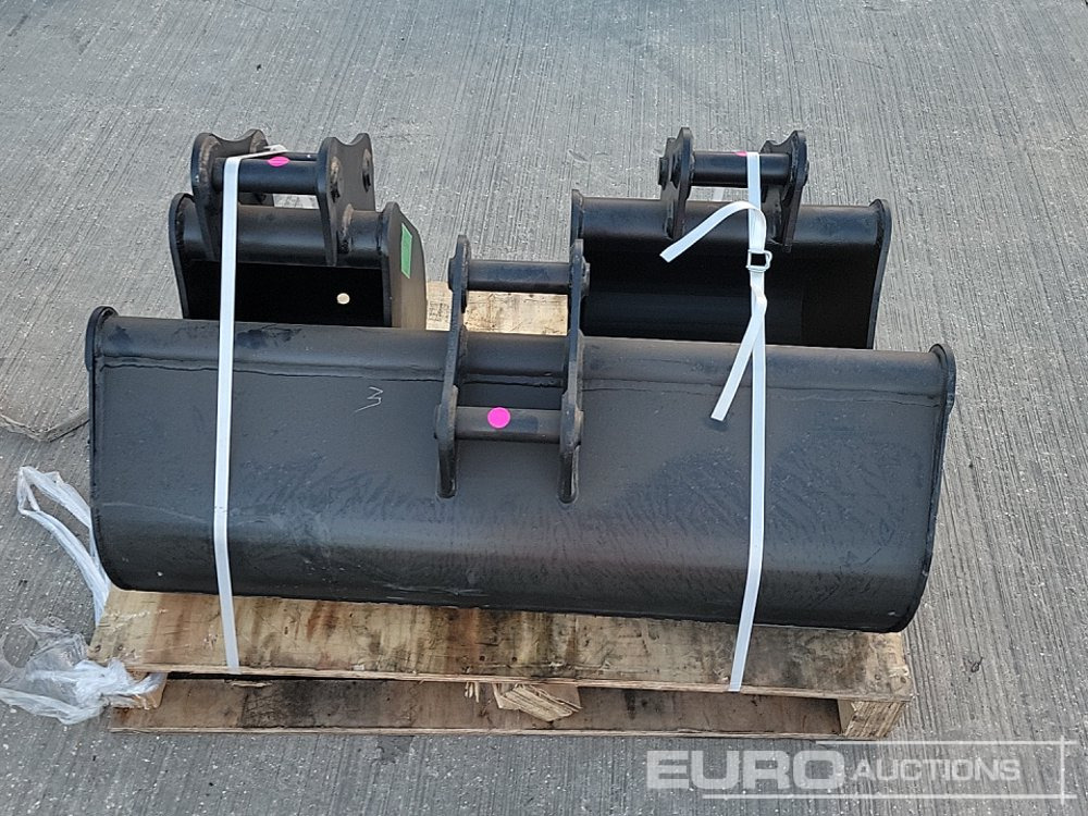 Unused 42" Ditching, 16", 12" Digging Bucket 40mm Pin to suit Mini Excavator - Bucket: picture 4 Unused 42" Ditching, 16", 12" Digging Bucket 40mm Pin to suit Mini Excavator - Bucket: picture 4