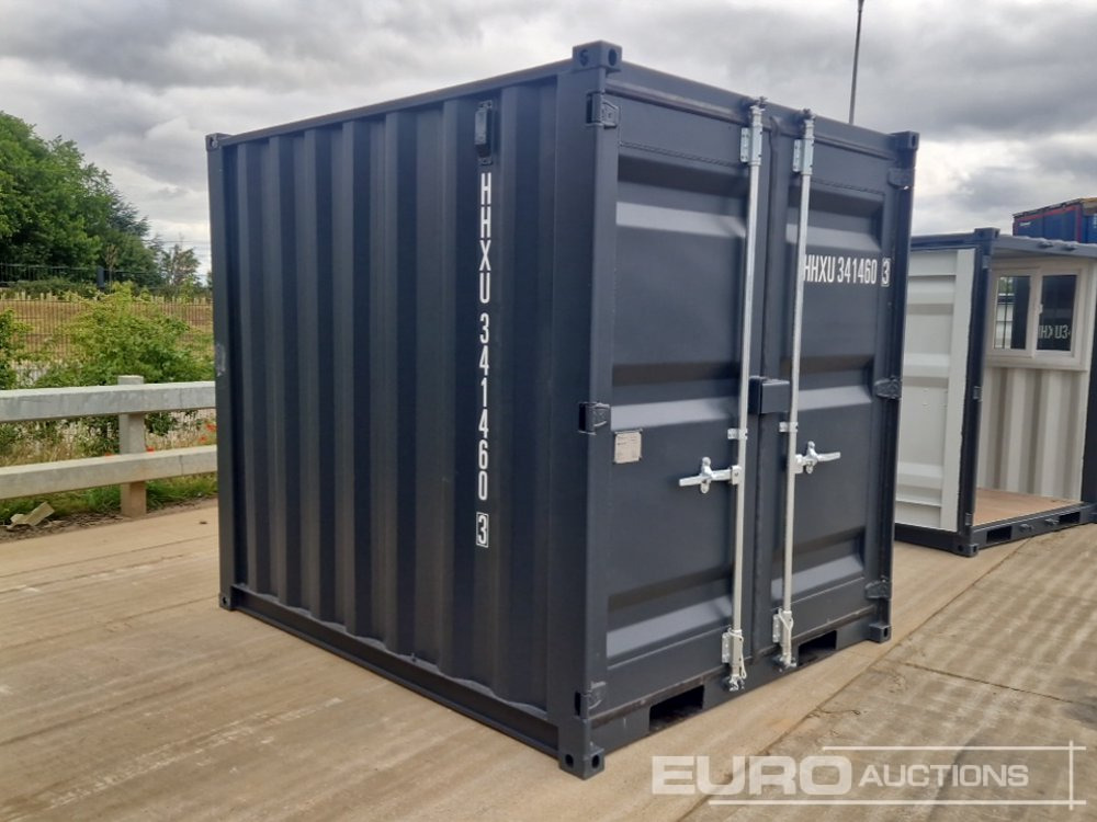 Unused 9' x 6' Container, 1 End Door, 1 Side Door, Window (Cannot Be Reconsigned) - Workshop equipment: picture 5 Unused 9' x 6' Container, 1 End Door, 1 Side Door, Window (Cannot Be Reconsigned) - Workshop equipment: picture 5