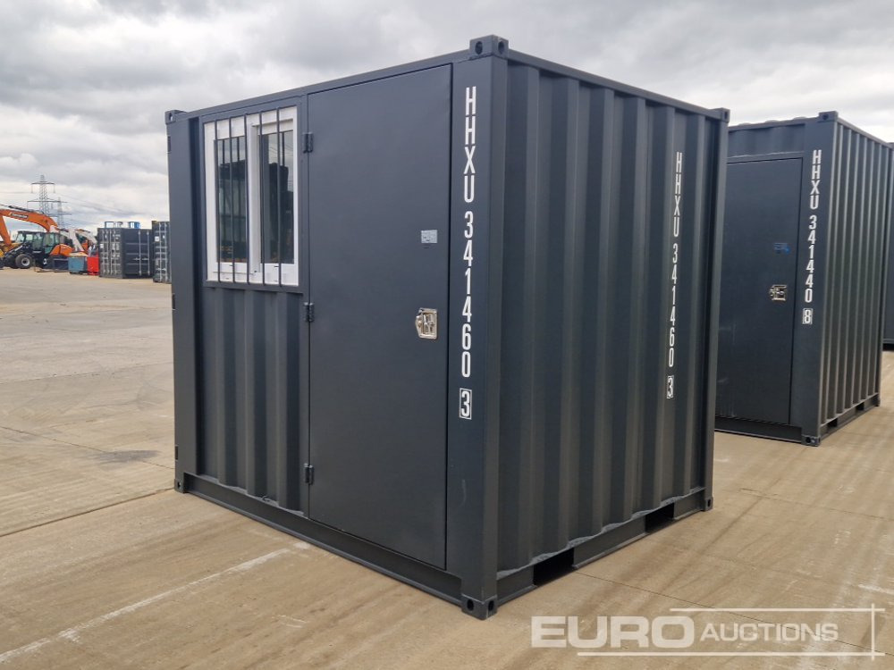 Unused 9' x 6' Container, 1 End Door, 1 Side Door, Window (Cannot Be Reconsigned) - Workshop equipment: picture 1 Unused 9' x 6' Container, 1 End Door, 1 Side Door, Window (Cannot Be Reconsigned) - Workshop equipment: picture 1