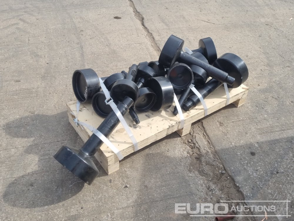 Unused Haner Pallet of Post Knocker Heads - Hydraulic hammer: picture 5 Unused Haner Pallet of Post Knocker Heads - Hydraulic hammer: picture 5
