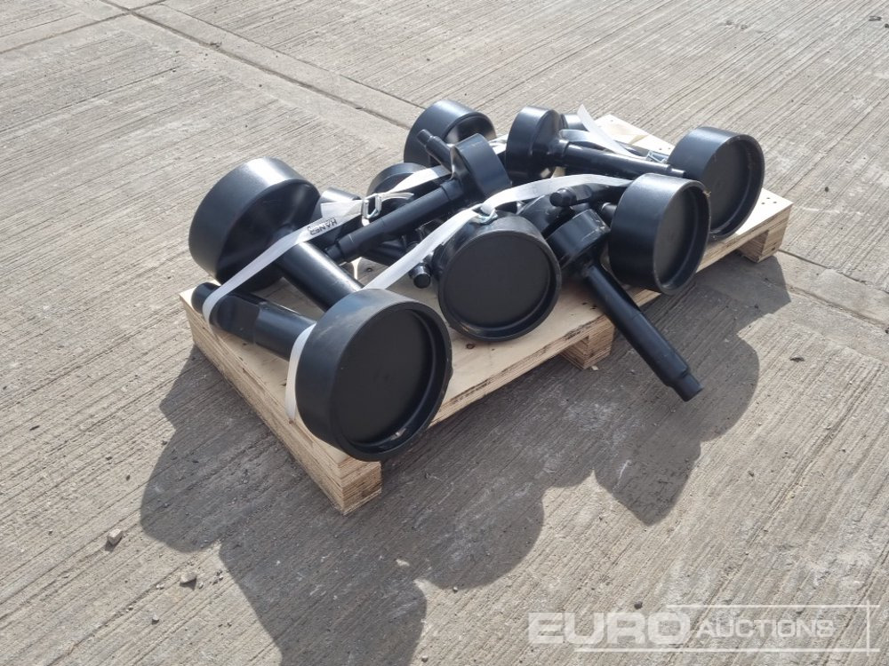 Unused Haner Pallet of Post Knocker Heads - Hydraulic hammer: picture 1 Unused Haner Pallet of Post Knocker Heads - Hydraulic hammer: picture 1