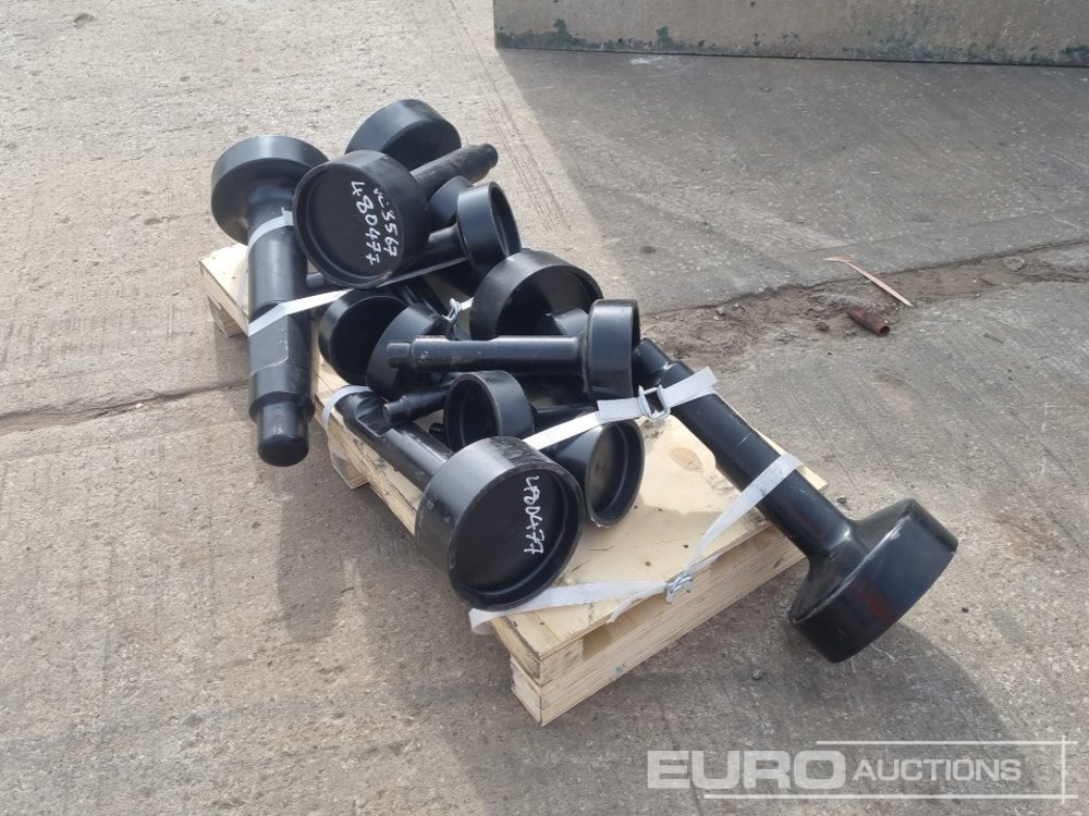 Unused Haner Pallet of Post Knocker Heads - Hydraulic hammer: picture 3 Unused Haner Pallet of Post Knocker Heads - Hydraulic hammer: picture 3
