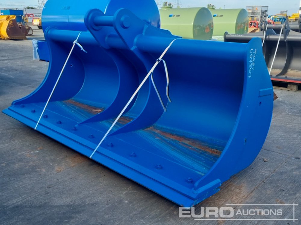 Unused Miller 108" Ditching Bucket 90mm Pin to suit 30 Ton Excavator - Bucket: picture 1 Unused Miller 108" Ditching Bucket 90mm Pin to suit 30 Ton Excavator - Bucket: picture 1