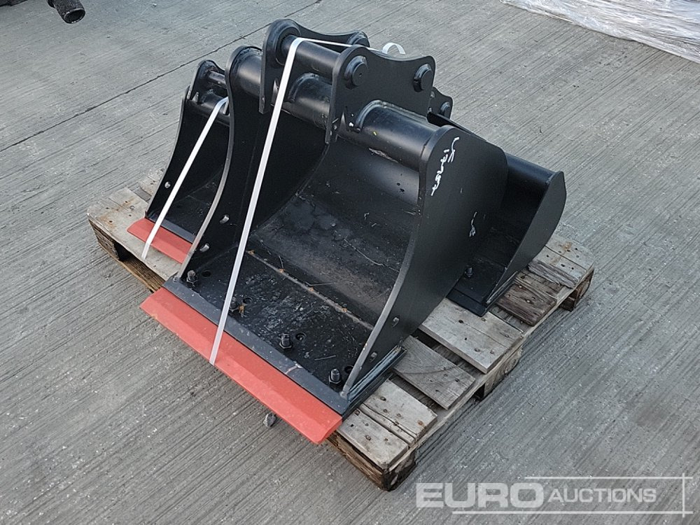 Unused Miller 36" Ditching, 24", 10" Digging Bucket 30-45mm Pin to suit Mini-6 Ton Excavator - Bucket: picture 1 Unused Miller 36" Ditching, 24", 10" Digging Bucket 30-45mm Pin to suit Mini-6 Ton Excavator - Bucket: picture 1