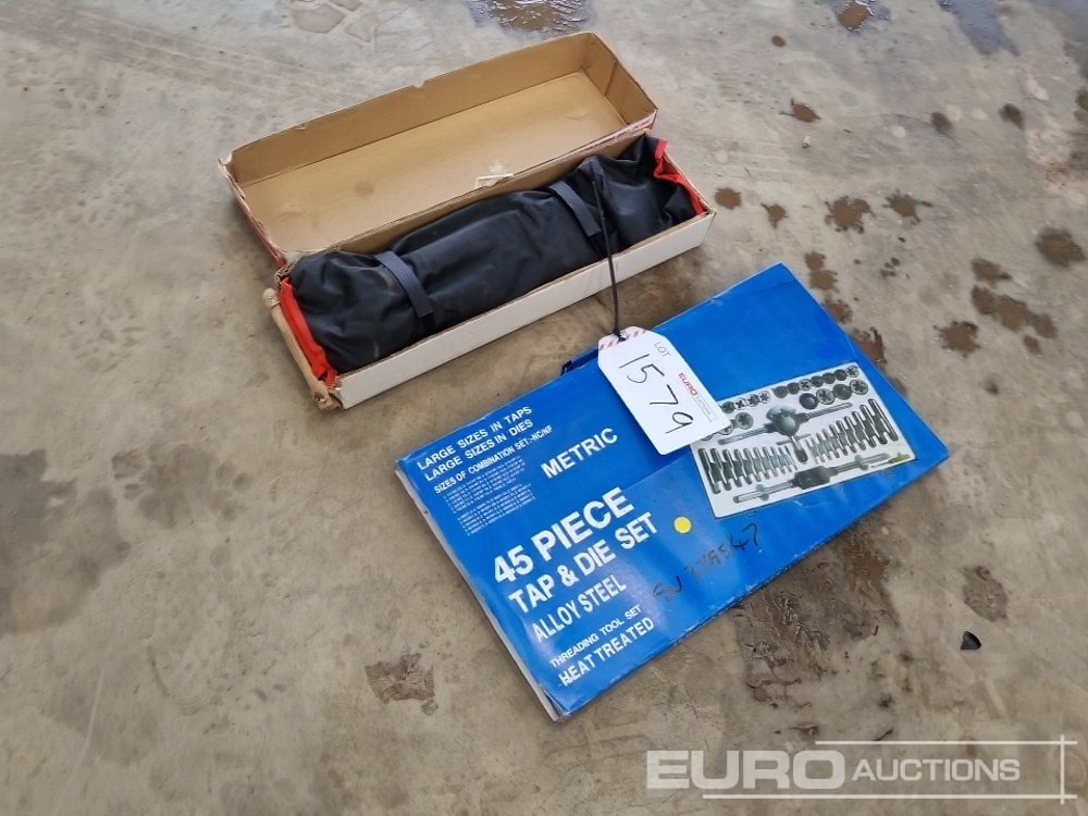 Unused Neilsen 6Pc Jumbo Spanner Set & 45Pc Tap & Die Set (2 of) - Workshop equipment: picture 1 Unused Neilsen 6Pc Jumbo Spanner Set & 45Pc Tap & Die Set (2 of) - Workshop equipment: picture 1