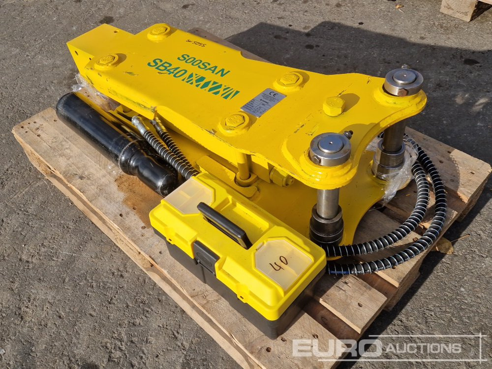Unused Soosan SB40 - Hydraulic hammer: picture 4 Unused Soosan SB40 - Hydraulic hammer: picture 4