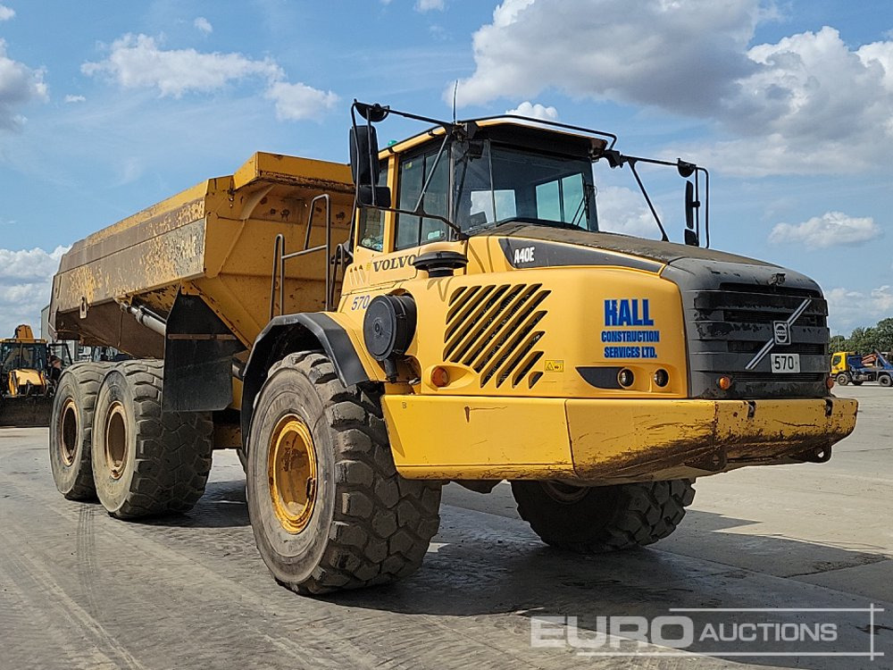Articulated dumper Volvo A40E: picture 7