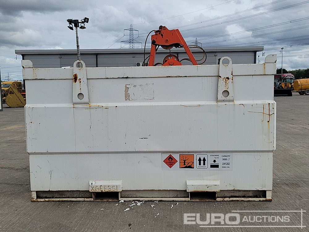 Western 3000 Litre Static Bunded Fuel Bowser - Storage tank: picture 2 Western 3000 Litre Static Bunded Fuel Bowser - Storage tank: picture 2