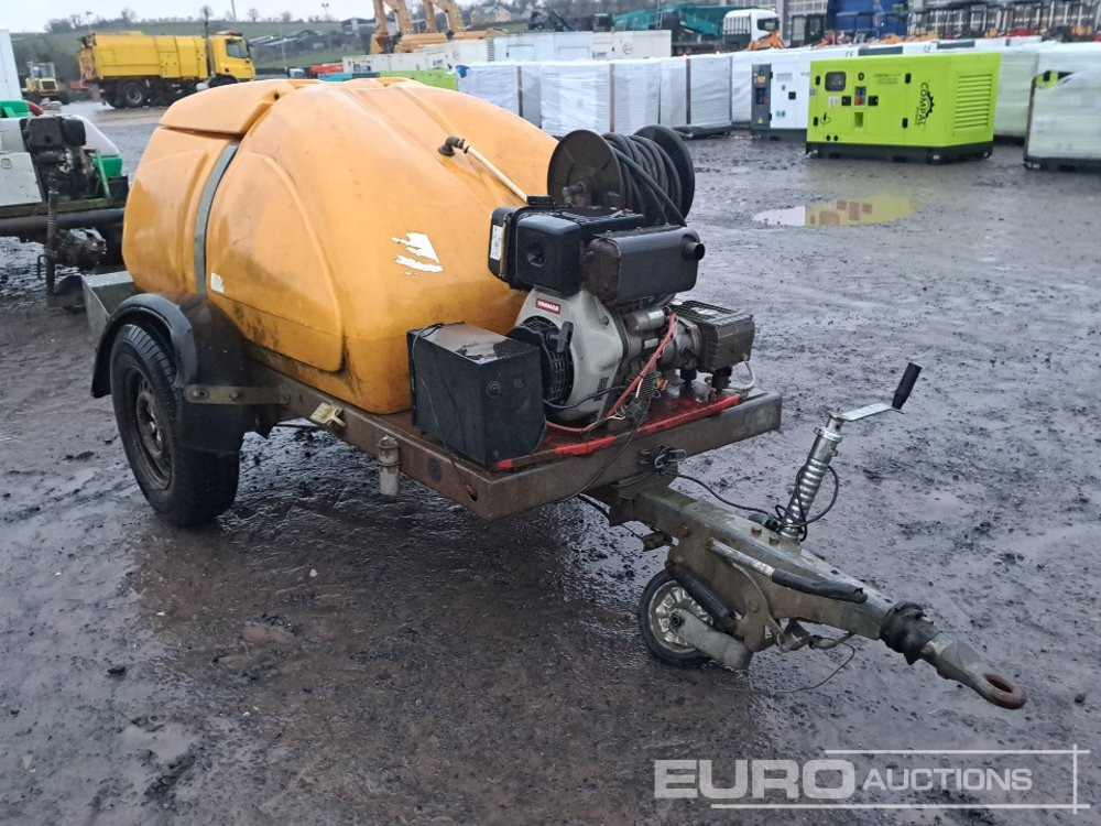 Western Single Axle Fuel Bowser, Diesel Pressure Washer, Yanmar Engine, Hose - Pressure washer: picture 4 Western Single Axle Fuel Bowser, Diesel Pressure Washer, Yanmar Engine, Hose - Pressure washer: picture 4