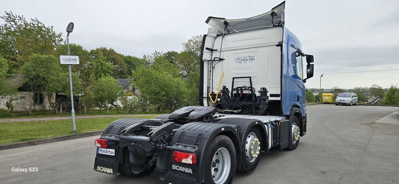 Tractor unit Scania 450: picture 14