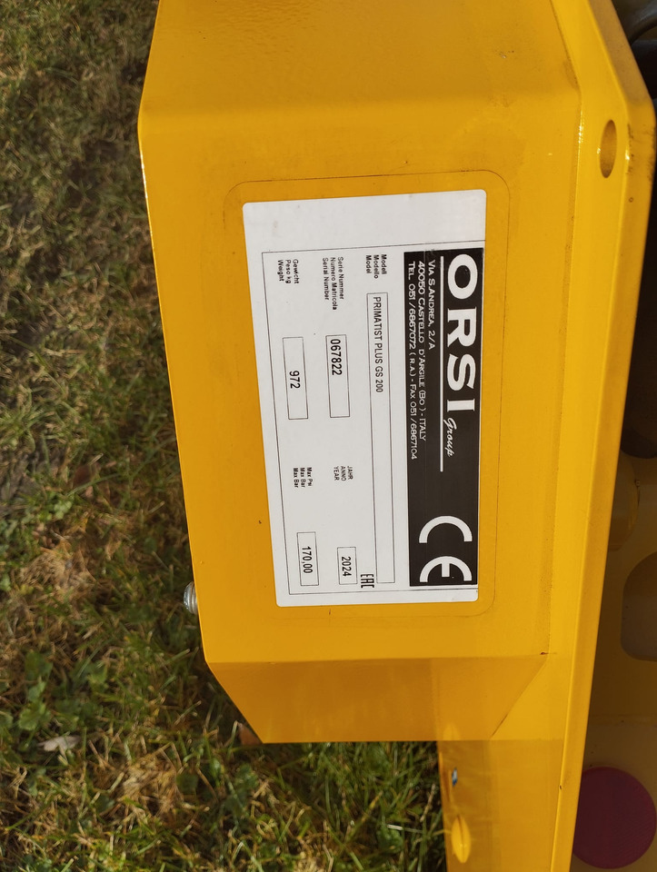 Orsi trincia laterale nuova Primatist Plus GS 200 - Verge mower: picture 3 Orsi trincia laterale nuova Primatist Plus GS 200 - Verge mower: picture 3