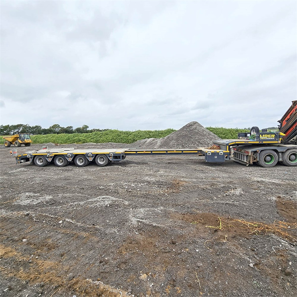ABC Lider Lowbed LDR4A - model B - Low loader semi-trailer: picture 2 ABC Lider Lowbed LDR4A - model B - Low loader semi-trailer: picture 2