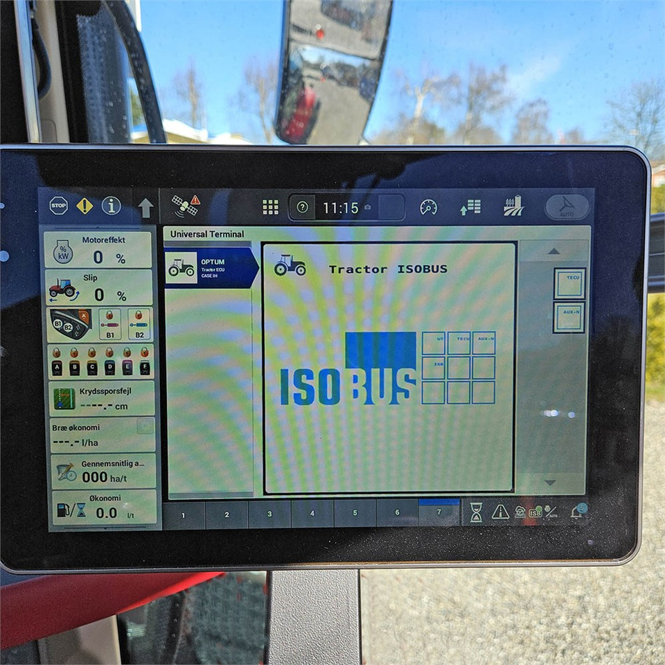 Farm tractor Case Optum 300 CVX: picture 24