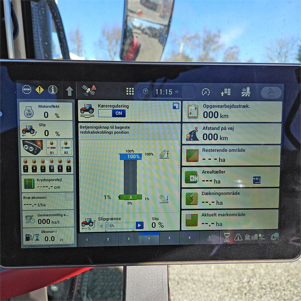 Farm tractor Case Optum 300 CVX: picture 21