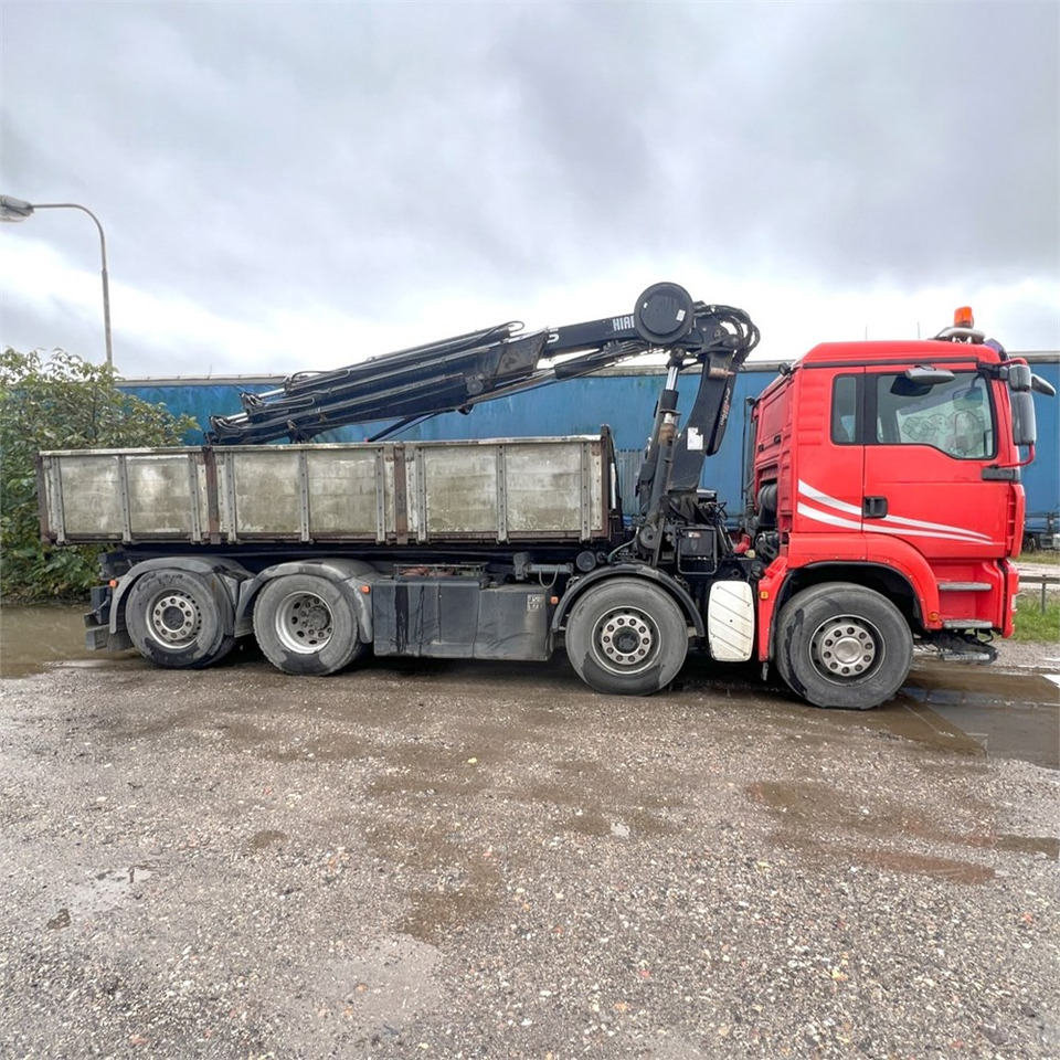 MAN TGA 8x4 Hydrodrive - Tipper, Crane truck: picture 2 MAN TGA 8x4 Hydrodrive - Tipper, Crane truck: picture 2