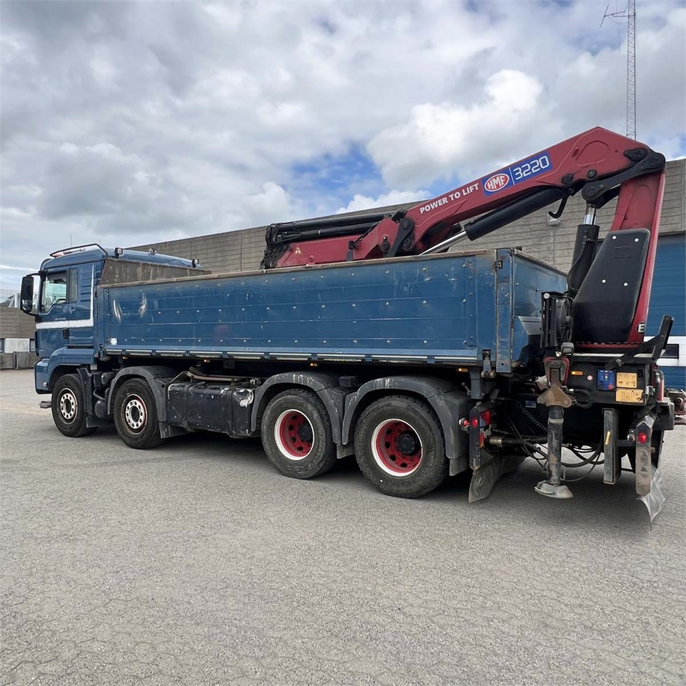 MAN TGS 35.510 8x4 BL - Crane truck, Dropside/ Flatbed truck: picture 4 MAN TGS 35.510 8x4 BL - Crane truck, Dropside/ Flatbed truck: picture 4