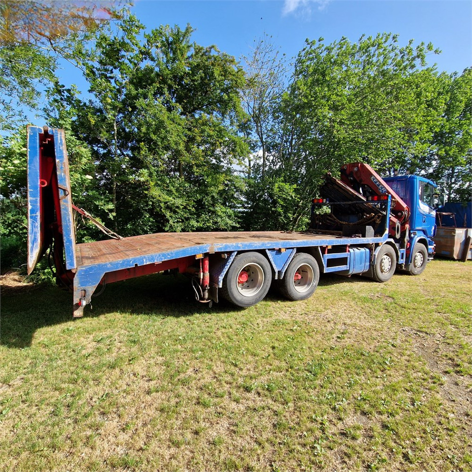 Autotransporter truck, Crane truck Scania R480: picture 21