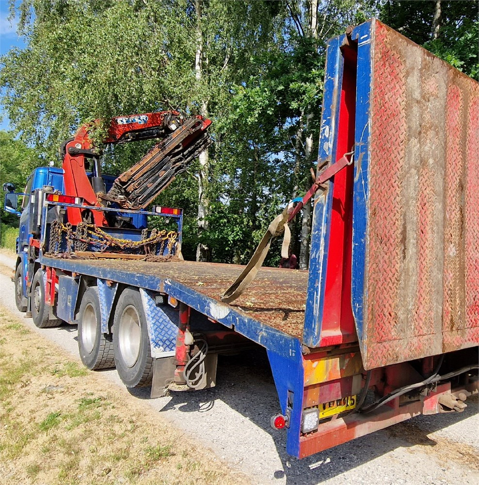 Autotransporter truck, Crane truck Scania R480: picture 19