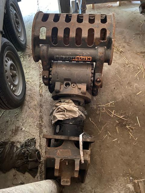 KINSHOFER POUR MINIPELLE 6 À 10T - Grapple for Construction machinery: picture 2 KINSHOFER POUR MINIPELLE 6 À 10T - Grapple for Construction machinery: picture 2