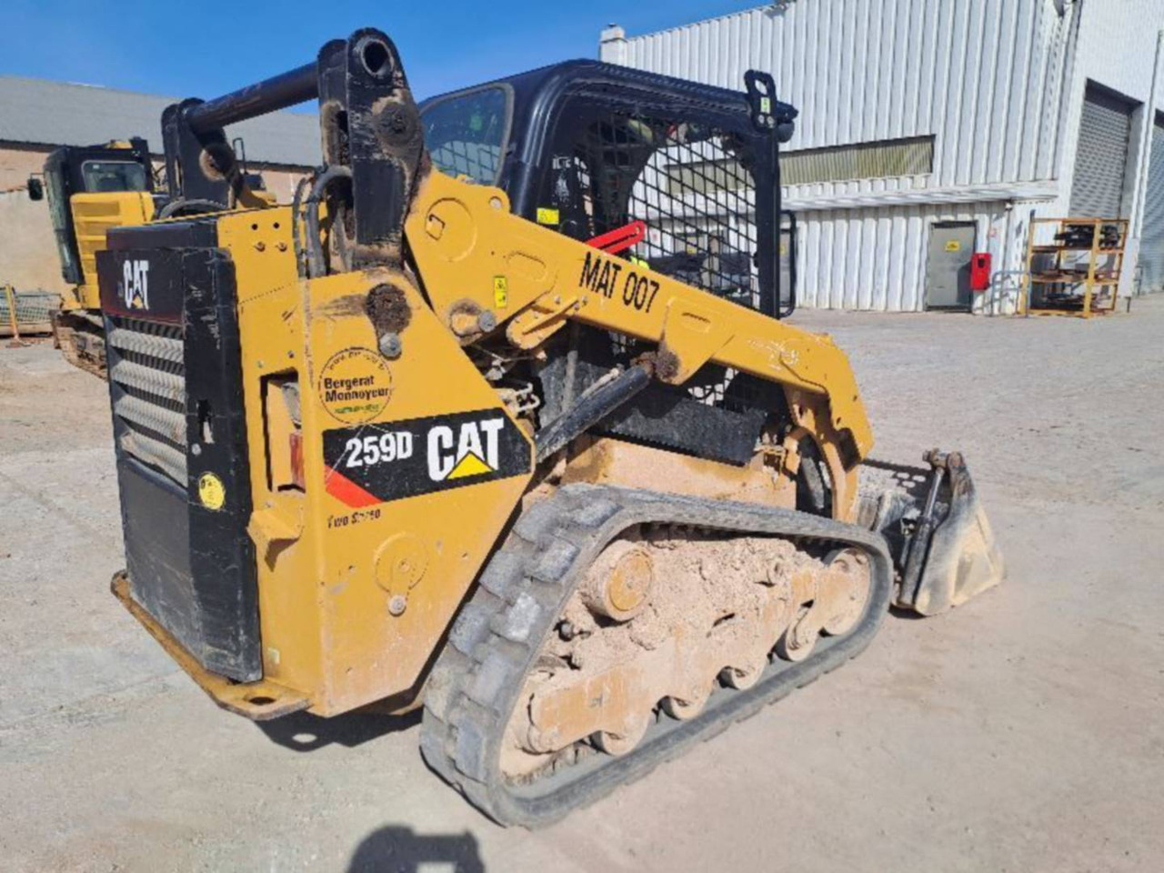 CAT 259D - Crawler loader: picture 2 CAT 259D - Crawler loader: picture 2