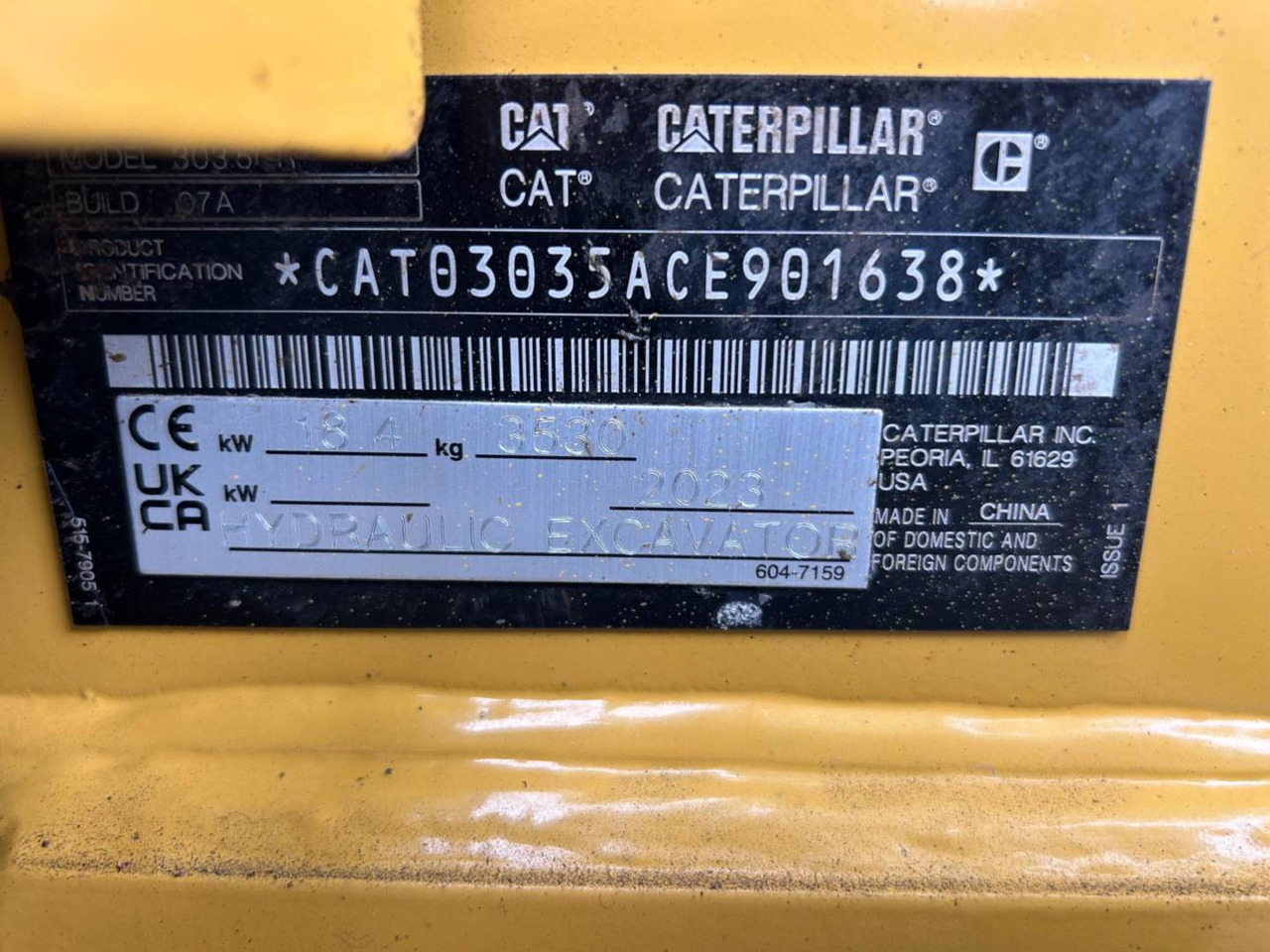 CAT 303.5 - Crawler excavator: picture 5 CAT 303.5 - Crawler excavator: picture 5