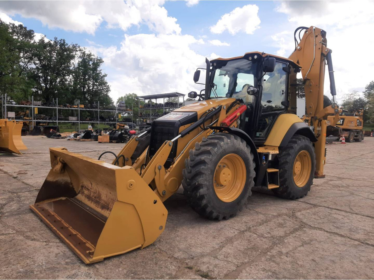 CAT 444 - Backhoe loader: picture 4 CAT 444 - Backhoe loader: picture 4