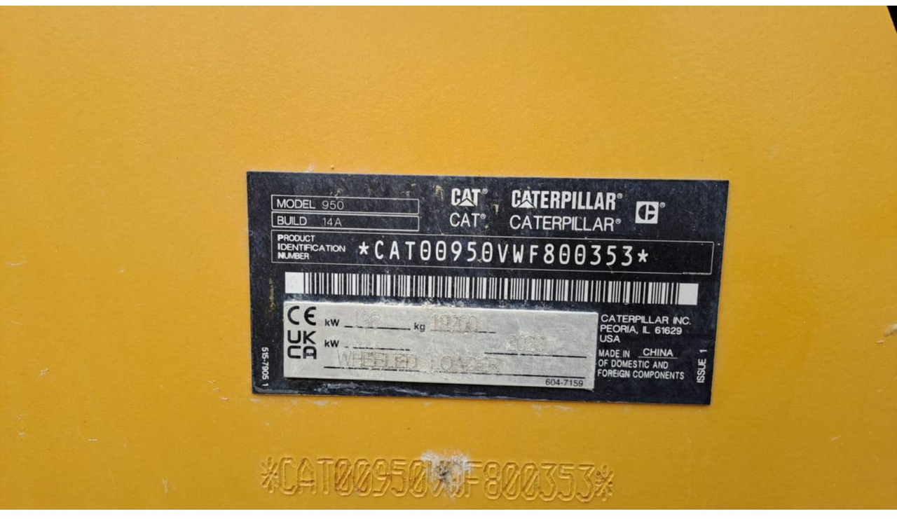 CAT 950 - Wheel loader: picture 5 CAT 950 - Wheel loader: picture 5