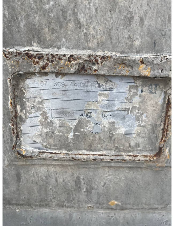 CAT 966/972/5200L/GODET/LAME - Loader bucket: picture 3 CAT 966/972/5200L/GODET/LAME - Loader bucket: picture 3