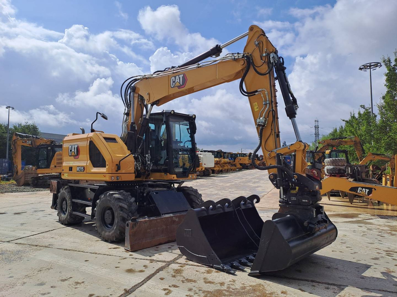 CAT M315 - Wheel excavator: picture 2 CAT M315 - Wheel excavator: picture 2