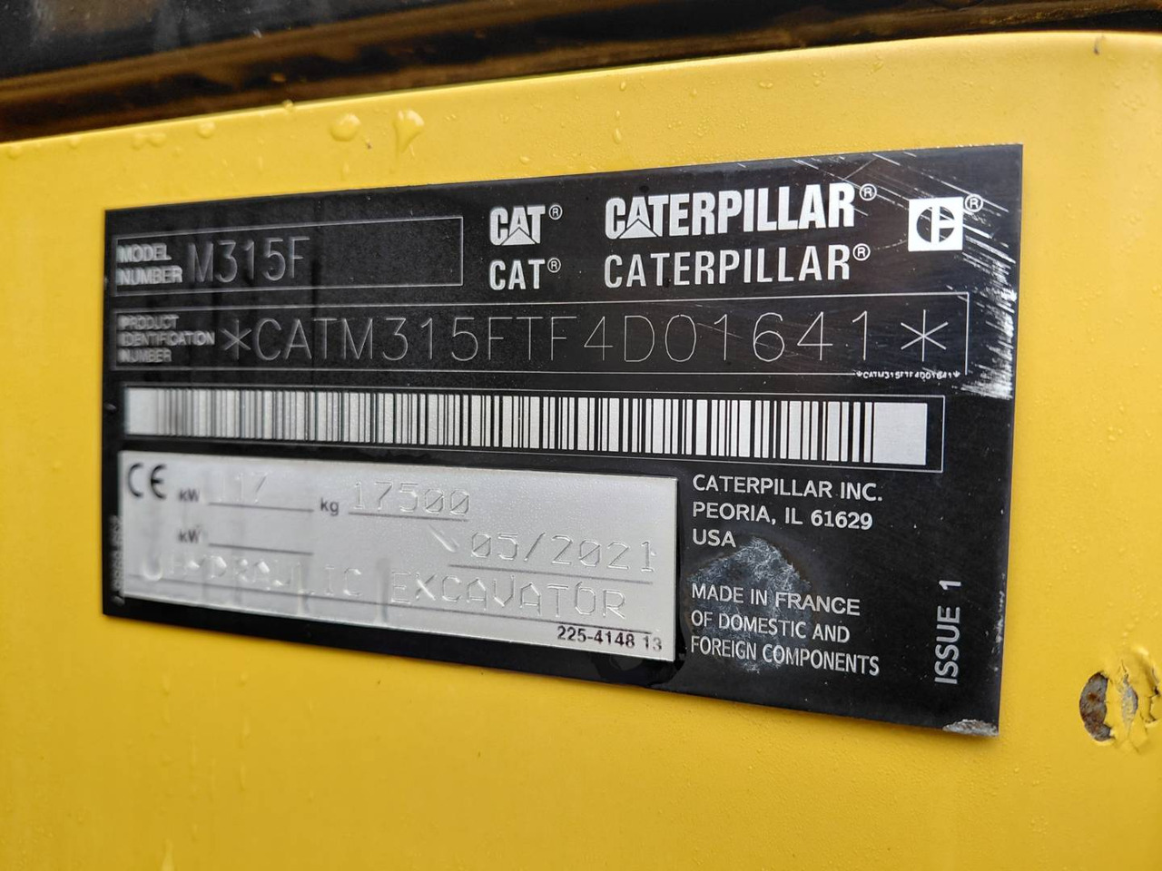 Leasing of CAT M315F IVC CAT M315F IVC: picture 22