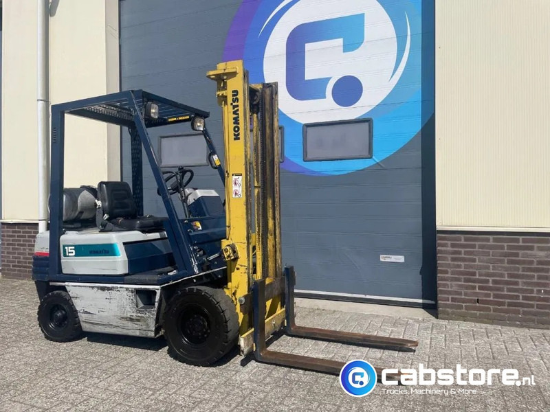 Komatsu FG15H-15 GAS LPG - Year 1992 - Heftruck - Gabelstapler - Forklift - Hours 5420 - Forklift: picture 5 Komatsu FG15H-15 GAS LPG - Year 1992 - Heftruck - Gabelstapler - Forklift - Hours 5420 - Forklift: picture 5