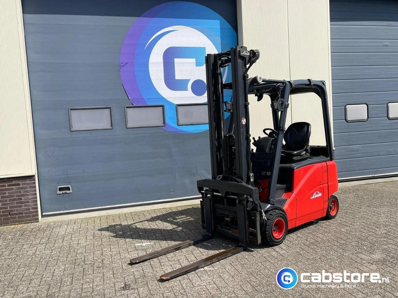 Linde E18PH-01 Elektrische hef truck - Electric Forklift - Year 2011- Side shift - Vorkverstelling - Forklift: picture 2 Linde E18PH-01 Elektrische hef truck - Electric Forklift - Year 2011- Side shift - Vorkverstelling - Forklift: picture 2