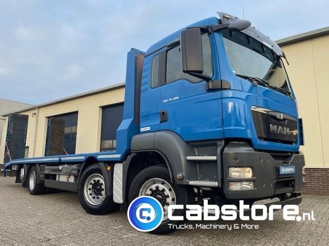 MAN TGS 35.360 8x2 Machinetransporter - Oprijwagen - Bouwjaar 2014 - Hydraulische rampen - 8x2-4 - Bickel-Tec - Good condition - Dropside/ Flatbed truck: picture 2 MAN TGS 35.360 8x2 Machinetransporter - Oprijwagen - Bouwjaar 2014 - Hydraulische rampen - 8x2-4 - Bickel-Tec - Good condition - Dropside/ Flatbed truck: picture 2