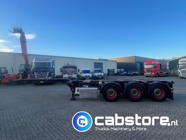 Pacton T3-010 Container chassis - Bouwjaar 2009 - BPW assen met trommelrem - 2x uitschuifbaar - APK tot 06-2026 - Container transporter/ Swap body semi-trailer: picture 4 Pacton T3-010 Container chassis - Bouwjaar 2009 - BPW assen met trommelrem - 2x uitschuifbaar - APK tot 06-2026 - Container transporter/ Swap body semi-trailer: picture 4