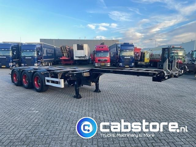 Pacton T3-010 Container chassis - Bouwjaar 2009 - BPW assen met trommelrem - 2x uitschuifbaar - APK tot 06-2026 - Container transporter/ Swap body semi-trailer: picture 1 Pacton T3-010 Container chassis - Bouwjaar 2009 - BPW assen met trommelrem - 2x uitschuifbaar - APK tot 06-2026 - Container transporter/ Swap body semi-trailer: picture 1
