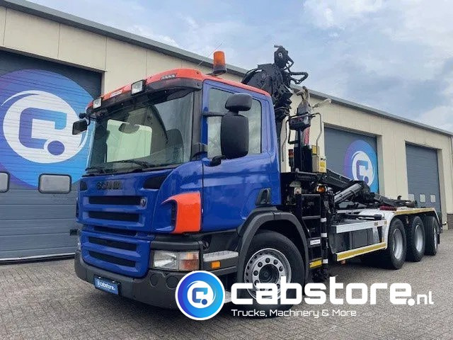 Scania P380 LB 8x4*4 HNA Euro 5 - HIAB 211 E-3 Hipro Crane with remote control + Multilift XR26S61 Hooklift - Year 2009 - Km 336.501 !! - Good condition - Hook lift truck, Crane truck: picture 4 Scania P380 LB 8x4*4 HNA Euro 5 - HIAB 211 E-3 Hipro Crane with remote control + Multilift XR26S61 Hooklift - Year 2009 - Km 336.501 !! - Good condition - Hook lift truck, Crane truck: picture 4