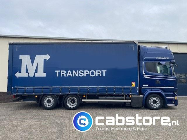Curtainsider truck Scania R450  LB6X2MLB Euro 6 - Bouwjaar 2016 - Topline - Doorlaad-volume combi+ Wecon Middenas aanhangwagen - Good condition: picture 6