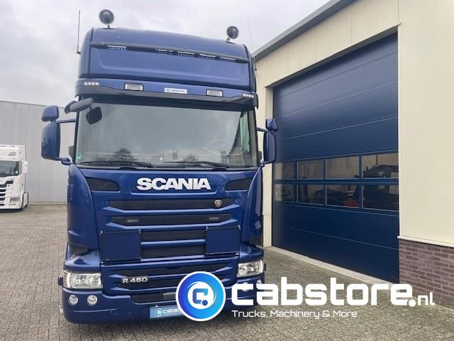 Scania R450 LB6X2MLB Euro 6 - Bouwjaar 2016 - Topline - Doorlaad-volume combi+ Wecon Middenas aanhangwagen - Good condition - Curtainsider truck: picture 5 Scania R450 LB6X2MLB Euro 6 - Bouwjaar 2016 - Topline - Doorlaad-volume combi+ Wecon Middenas aanhangwagen - Good condition - Curtainsider truck: picture 5