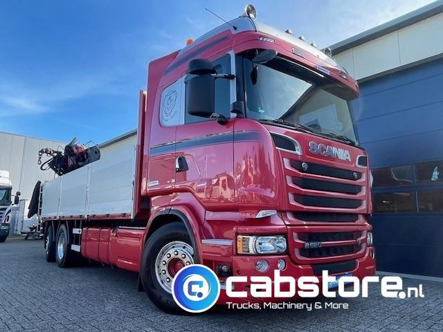 Scania R520 LB6X2*4HNB V8 Euro 6 - Bouwjaar 2013 - Highline - Opticruise - Open box + Palfinger PK 24001-K B Autolaadkraan - Good condition ! - Crane truck: picture 4 Scania R520 LB6X2*4HNB V8 Euro 6 - Bouwjaar 2013 - Highline - Opticruise - Open box + Palfinger PK 24001-K B Autolaadkraan - Good condition ! - Crane truck: picture 4