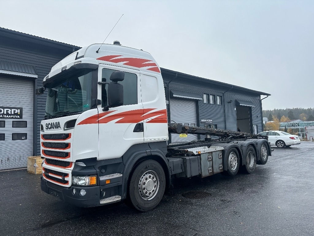 Scania R520 8x2/4 - Cable system truck: picture 1 Scania R520 8x2/4 - Cable system truck: picture 1